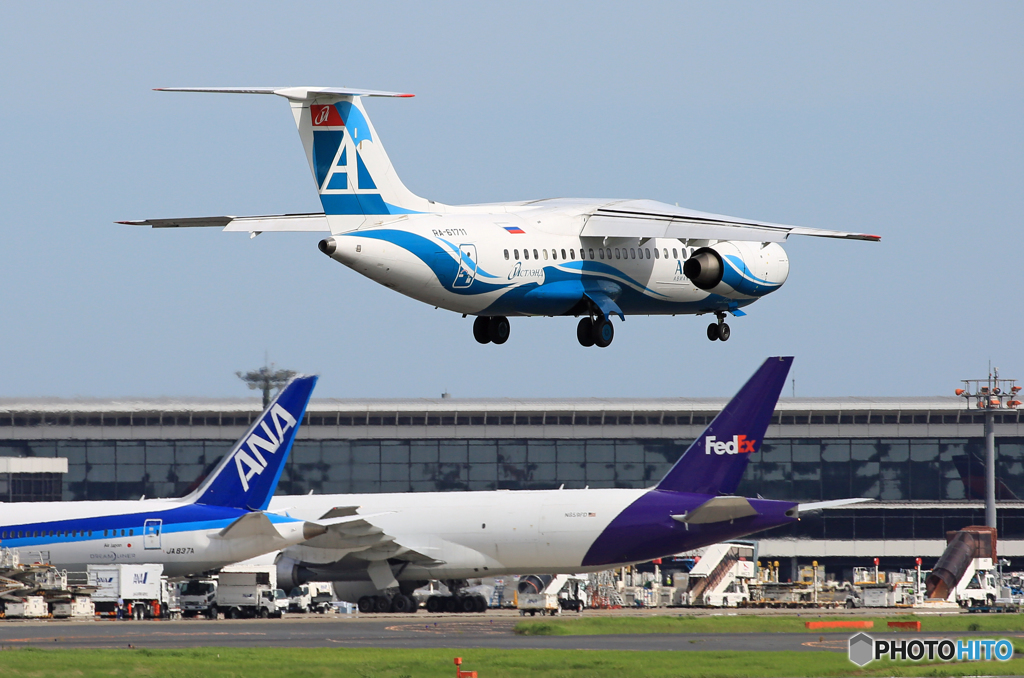 「ぶるー」 アンガラアントノフAn-148 RA-61711到着しました
