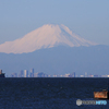 「群青」富士山が見える日