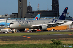 「青色が好き」Vietnam SKY A350 VN-A697 出発