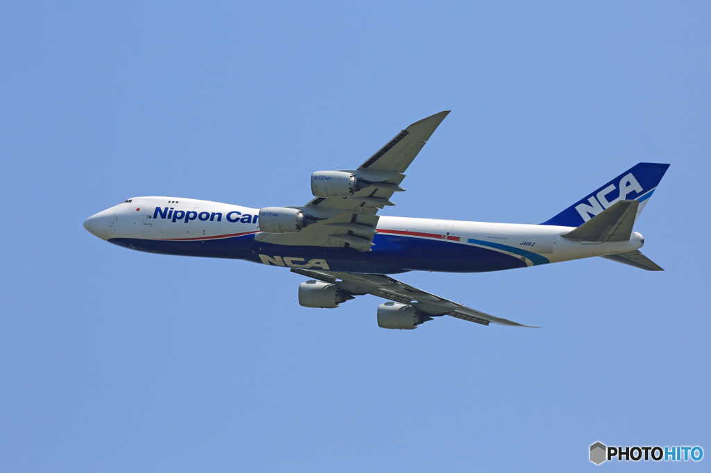 「すかい」 NCA ✈747-8KZF JA11KZ 出発