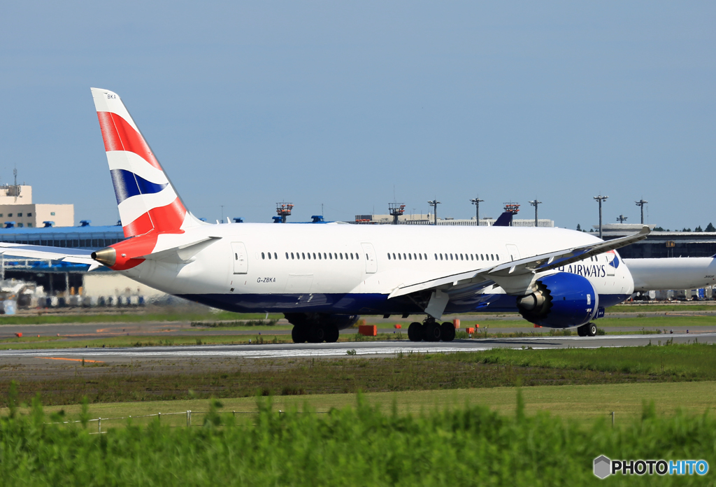 「良い空～」 British 787-9 G-ZBKA Takeoff 