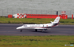 「☁」読売新聞社機　セスナ５６０ JA560Y 