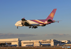 「青が好き」THAI A380-941 HS-TUB  Landing