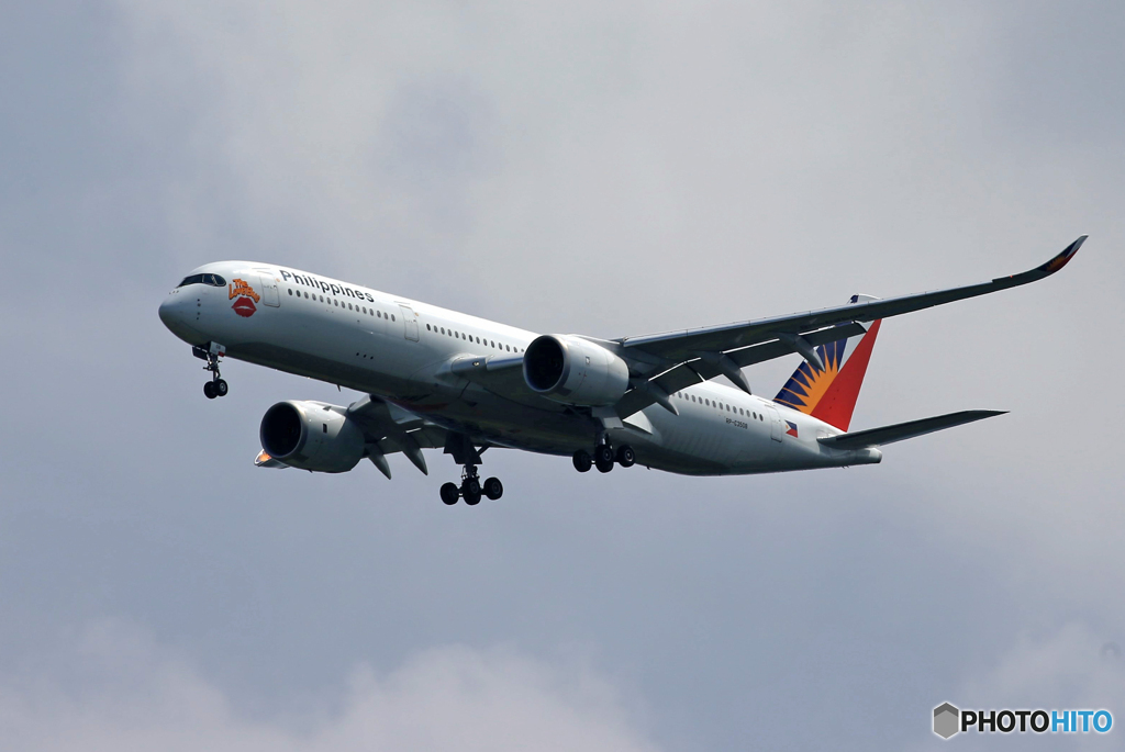 ☁「雲」Philippines A350-941 RP-C3508 着陸します