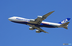 「はれ」 NCA 747-8KZF JA16KZ 飛行 
