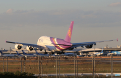 「良い空～」Thai A380-841 HS-TUB  Landing
