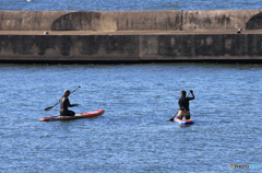 [青い空] スタンドアップボード / SUP