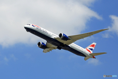 「ぶるー」 British 787-9 G-ZBKI 出発