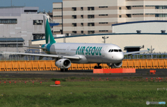 「すかい」Air Seoul A321-231 HL8281 Takeoff 