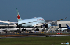 「蒼空」 AIR CANADA 787-8 着陸します