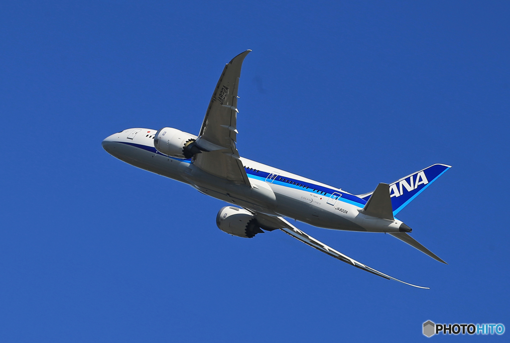 「スカイ」ANA 787-8 JA822A Takeoff  