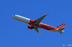 「青空」Vietjet A321-271N VN-A693 Takeoff  