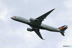 「くもり」フィリピンA350-941 RP-C3508  出発します