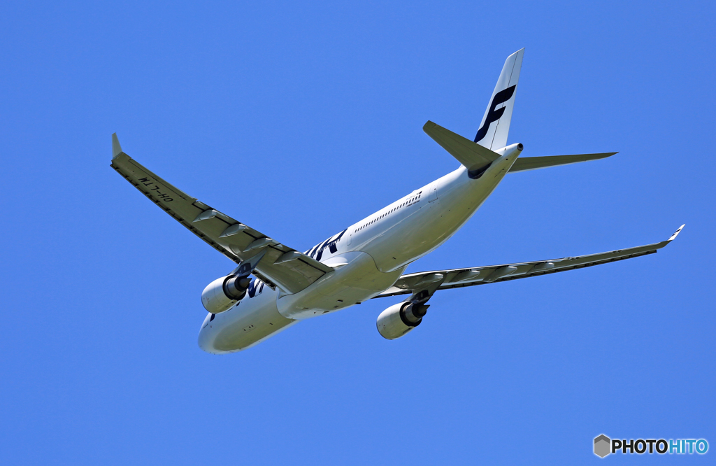 「良い空～」 FINNAIR A330-302 OH-LTM Takeoff 