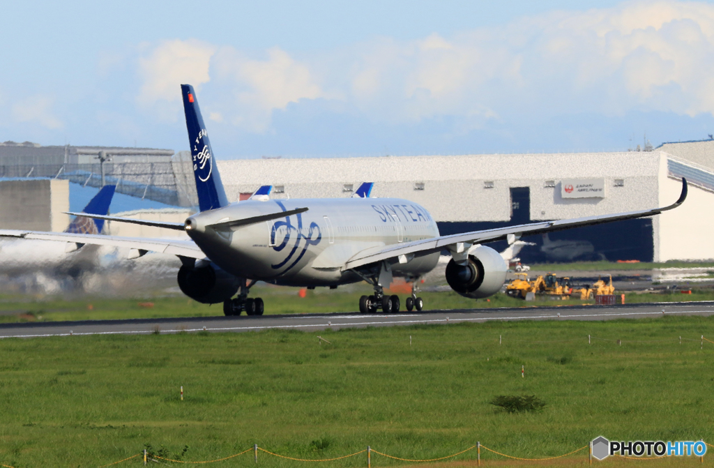 「空色」 Vietnam SKY A350-941 飛行