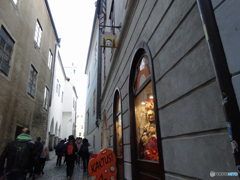 チェコ南部 （３３７） チェスキー・クルムロフのウインドー