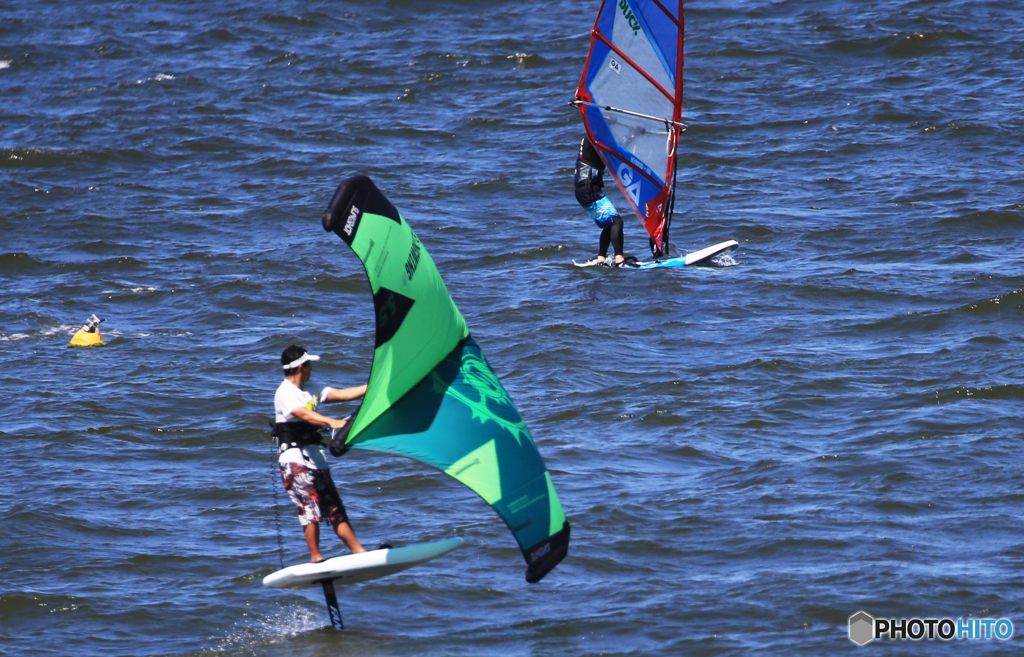 「青が好き」良い風ですねぇ〜