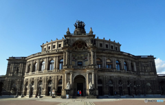 ヨーロッパ　[１１]　ドイツ　ドレスデンの空