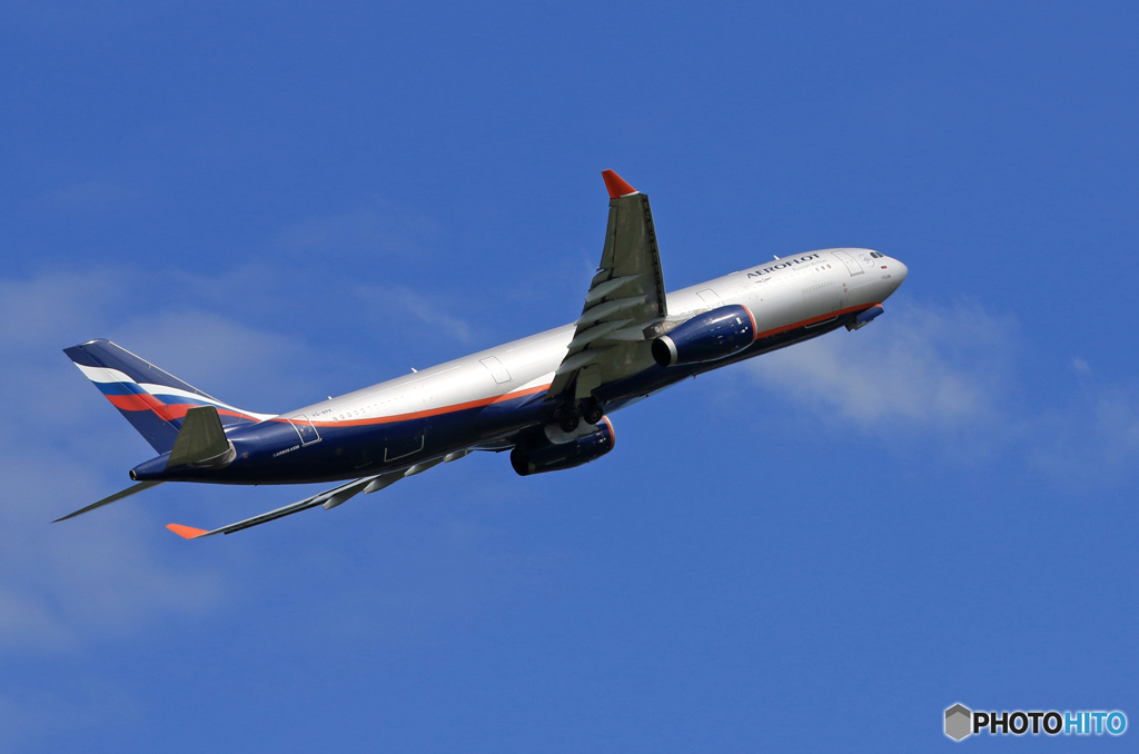「すかい」 AEROFLOT A330-343 VQ-BPK Takeoff