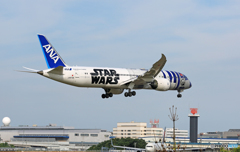 ☮ANA STAR WARS 787-9 JA873A☮ 着陸