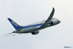 「はれ」ANA 787-8 JA822A   Takeoff  