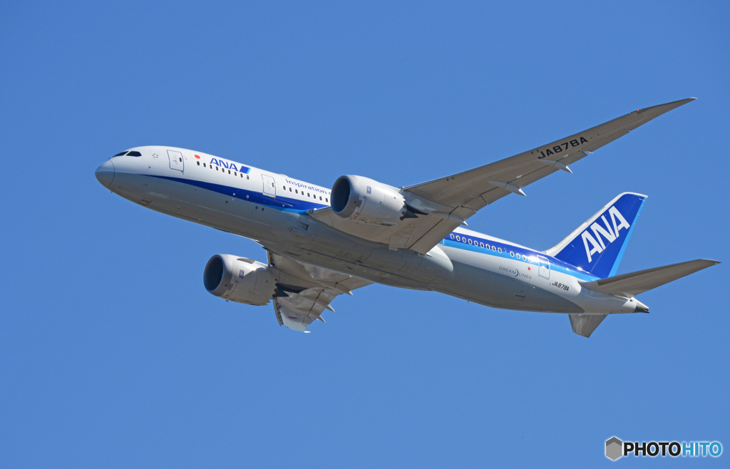 「SKY」 ANA 787-8 JA878A Takeoff 