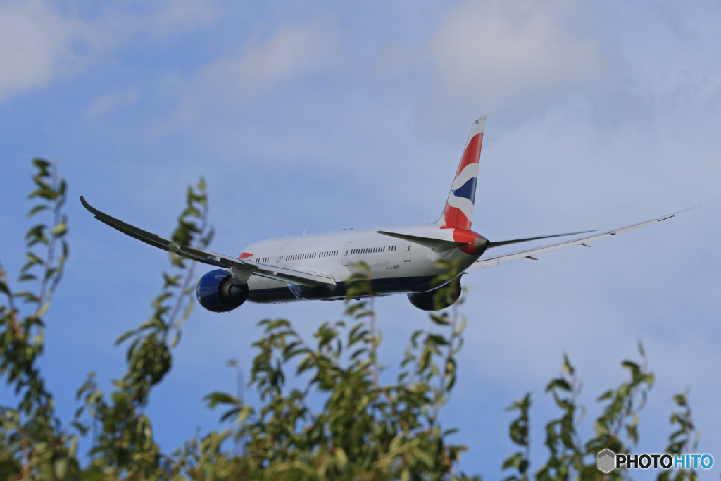 「SKY」 British 787-9 G-ZBKE Takeoff