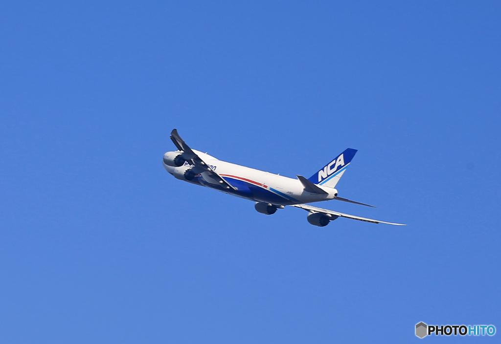 「スカイ」NCA 747-8KZF JA16KZ Takeoff 
