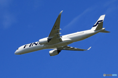 「スカイ」Finnair A350-941 OH-LWD  Takeoff 