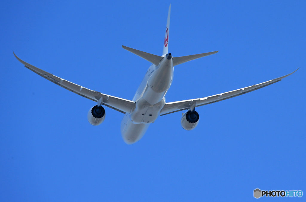 「空色」 JAL 787-9 JA874J 出発