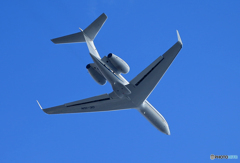 「晴れ」 Private Austrian ガルフ G550 出発