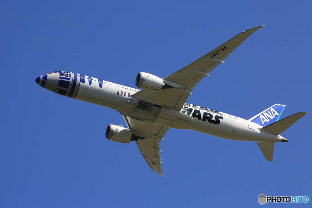  「青が好き」 ANA [STAR WARS] 787-8 Takeoff 