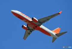「良い空～」 JEJU 737-8A5 HL8050 出発です