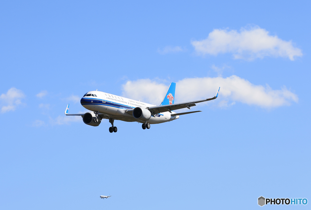 「cool」中国南方航空　A３２０   W  到着しました