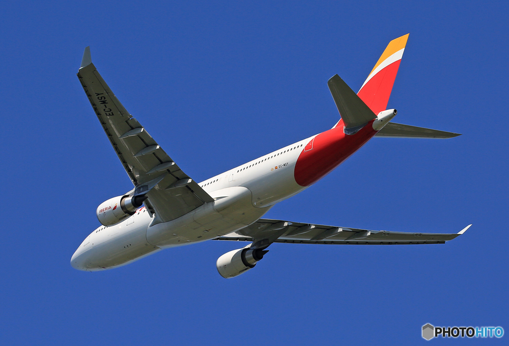  「青が好き」 IBERIA A330-202 EC-MSY Takeoff 