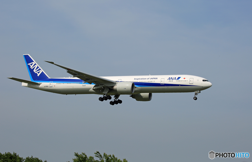 「そらー」 ANA 777-381 JA790A 来た～