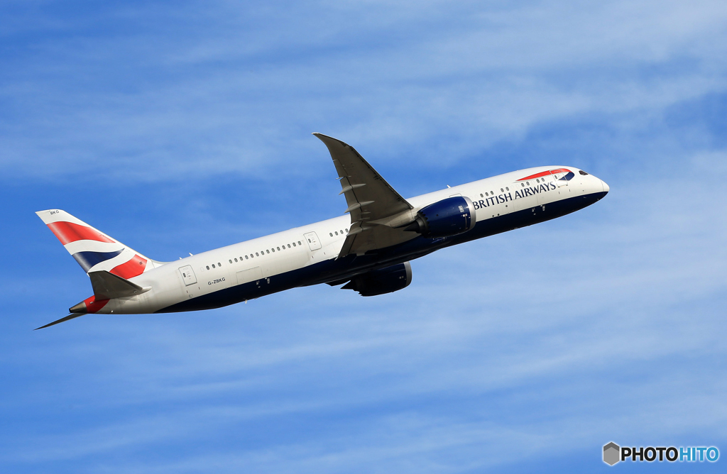 「空色」 British 787-9 G-ZBKG Takeoff