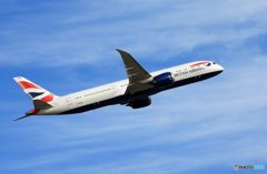 「空色」 British 787-9 G-ZBKG Takeoff