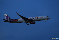 「SKY」 Hkexpress A321-231 B-LEE Landing