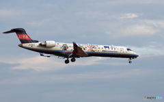 「晴れ」 おむすび丸 宮城県への誘客・魅力アピール機 到着