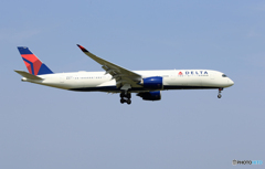 「すかい」DELTA A350-941  N510DN Landing
