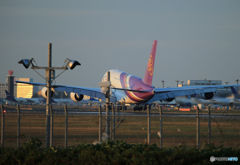 「そらー」THAI A380-841 HS-TUD 到着です