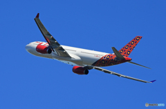 「群青色」Lion Air A330-343 HS-LAJ  離陸