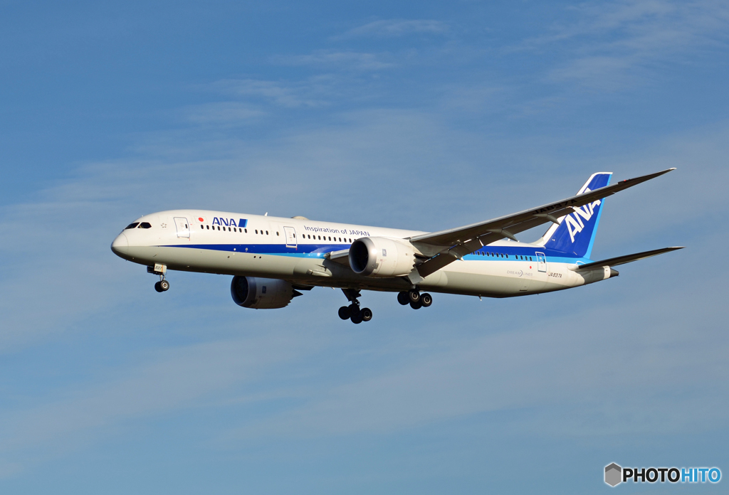 「良い天気」 ANA 787-9 JA837A Takeoff 