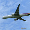 「青色が好き」 Thai 777-300 HS-TKK 離陸