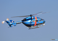 「はれ」県警ヘリコプター「かとり」kawasaki BK117 