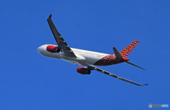 「空色」Lion Air A330-343 HS-LAJ離陸します 