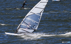 「青い海」風 を 切 る 〜