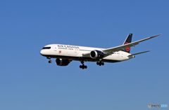☀「青い空」が一番AIR CANADA 787-9 C-FRSR到着