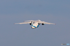 「青い空」が一番 アンガラアントノフAn148  出発です